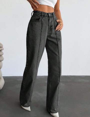 
						Blugi SHEIN, gri inchis