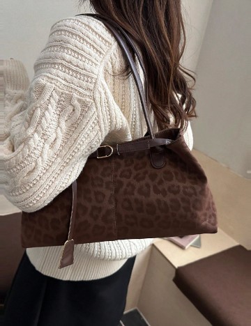 
						Geanta SHEIN, animal print