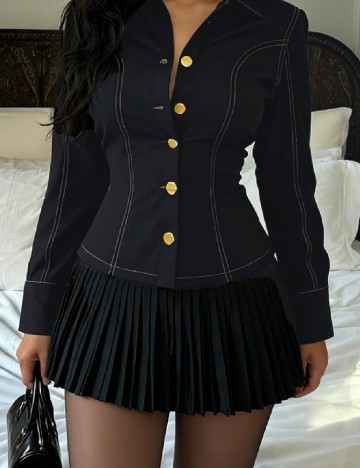 
						Jacheta SHEIN, bleumarin inchis