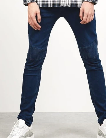 Blugi Bershka, albastru