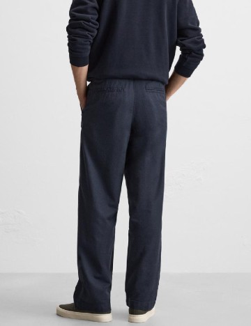 Pantaloni Zara, bleumarin