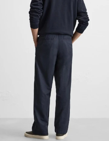 Pantaloni Zara, bleumarin