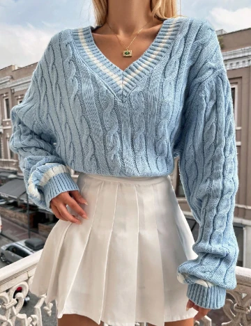 Bluza SHEIN, albastru