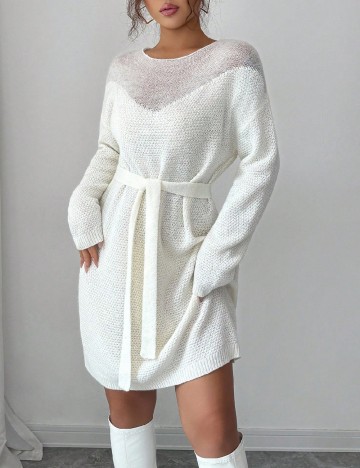 
						Rochie scurta SHEIN, alb