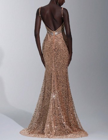 Rochie lunga SHEIN, piersica