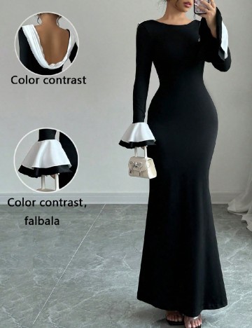 
						Rochie lunga SHEIN, negru