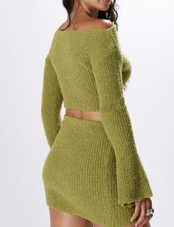 Top SHEIN, verde