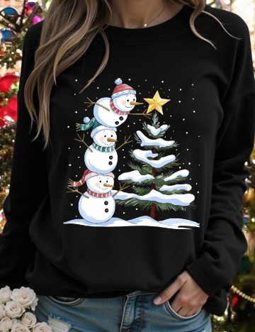 Bluza SHEIN CURVE, negru