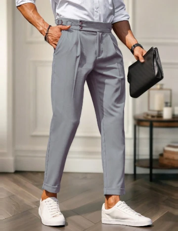 Pantaloni SHEIN, albastru