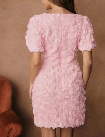 Rochie scurta Savoree, roz