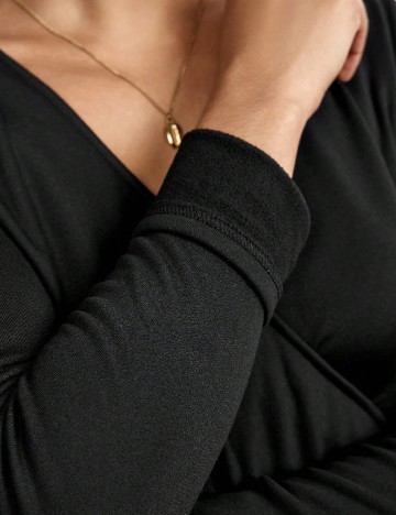 Rochie scurta SHEIN Maternity, negru