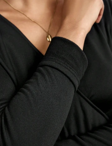 Rochie scurta SHEIN Maternity, negru