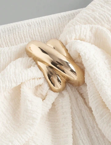 Rochie lunga SHEIN, crem