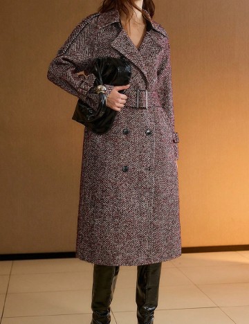 
						Palton MOTF, mix culori