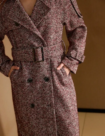 Palton MOTF, mix culori