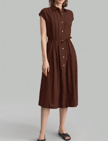 Rochie medie SHEIN, maro