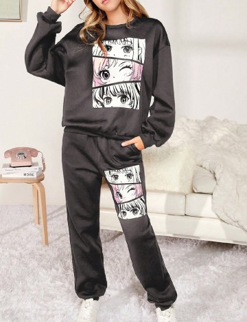 Compleu Shein Kids, gri