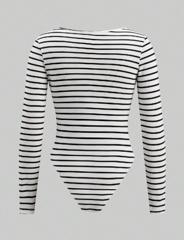 Set body 2 bucati SHEIN, alb/negru