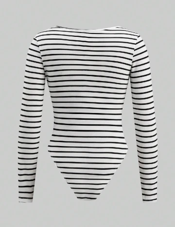 Set body 2 bucati SHEIN, alb/negru