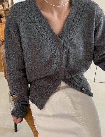 Cardigan Dazy, gri