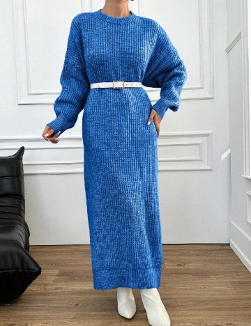 Rochie lunga SHEIN, albastru