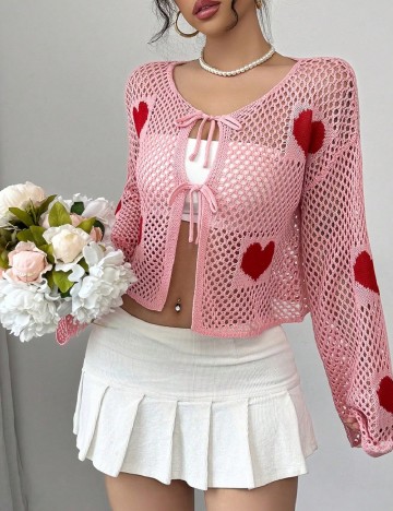 Cardigan SHEIN, roz
