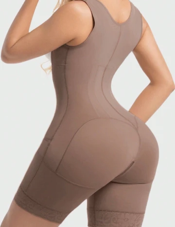 Salopeta modelatoare SHEIN, roz pudra inchis