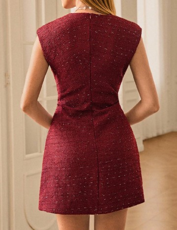 Rochie scurta SHEIN, rosu