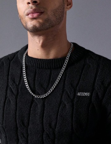 Pulover SHEIN, negru