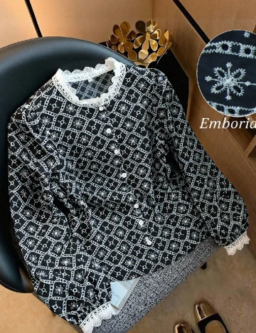 Bluza SHEIN CURVE, negru