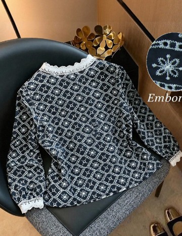 Bluza SHEIN CURVE, negru