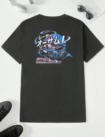 
						Tricou SHEIN, gri inchis