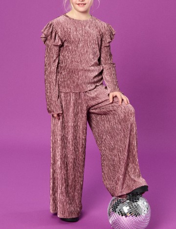 
						Compleu Sinsay, roz pudra inchis