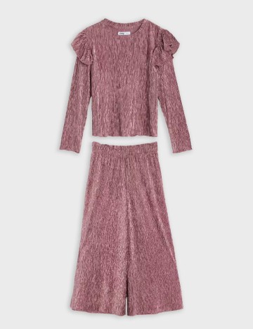 Compleu Sinsay, roz pudra inchis