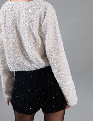 Pantaloni scurti Sinsay, negru