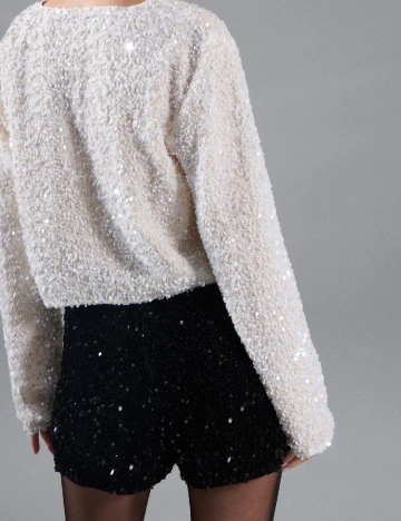 Pantaloni scurti Sinsay, negru