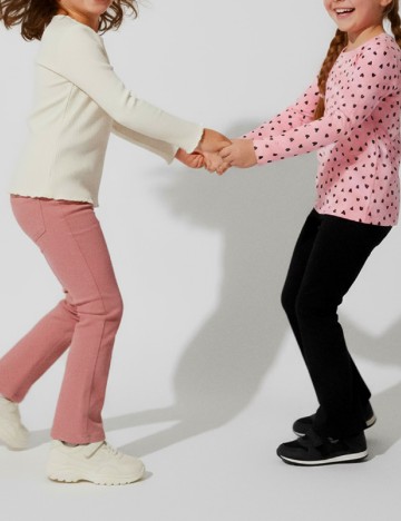 Set pantaloni 2 perechi Sinsay, roz/negru