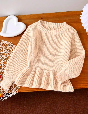 Bluza Shein Kids, bej