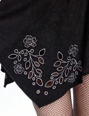 Fusta pantalon Romwe, negru