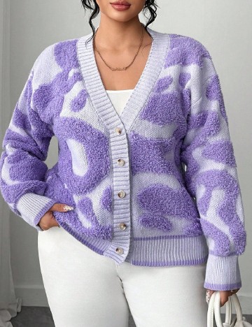 Cardigan SHEIN CURVE, mov
