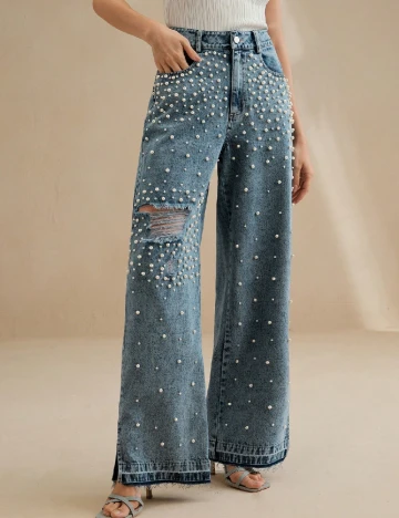 Blugi SHEIN, albastru