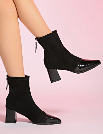 Botine SHEIN, negru