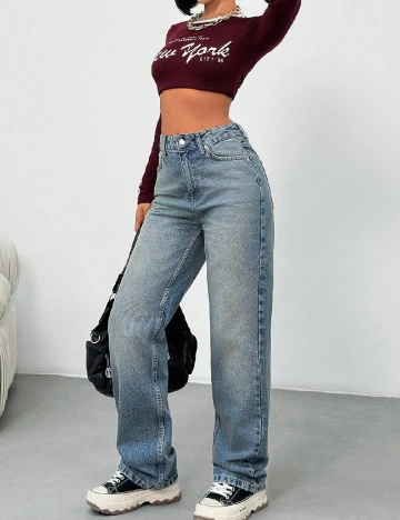 Blugi SHEIN, albastru