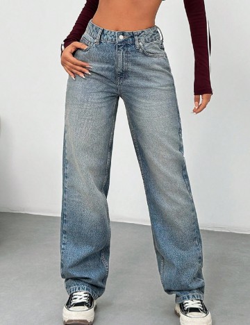 Blugi SHEIN, albastru
