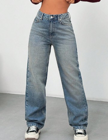 Blugi SHEIN, albastru