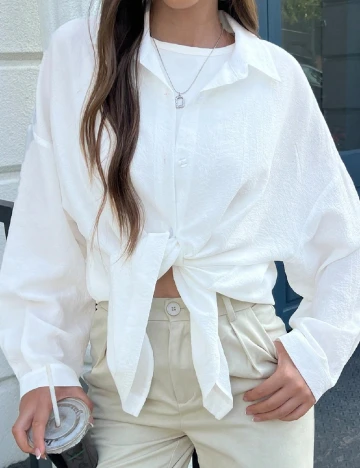 Camasa SHEIN, alb