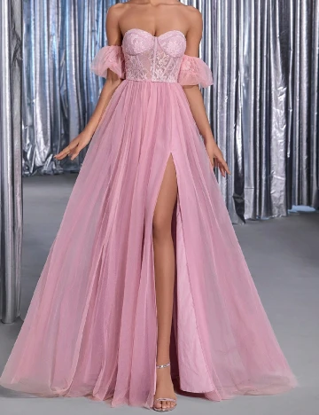 Rochie lunga SHEIN, roz