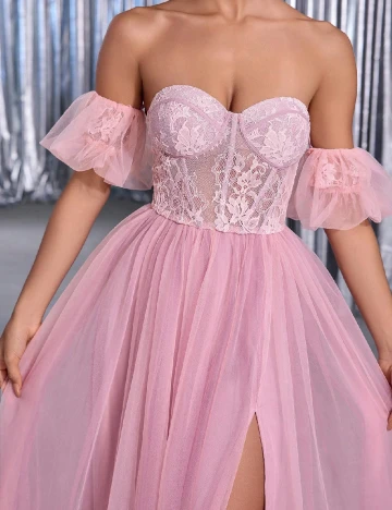 Rochie lunga SHEIN, roz