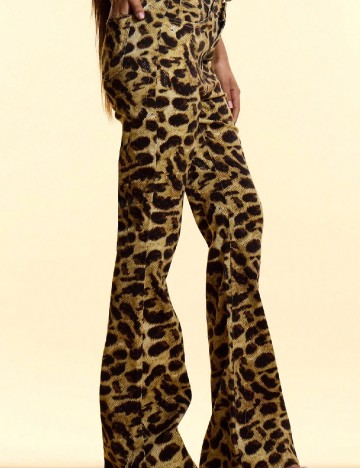 Lant pentru pantaloni Musera, animal print