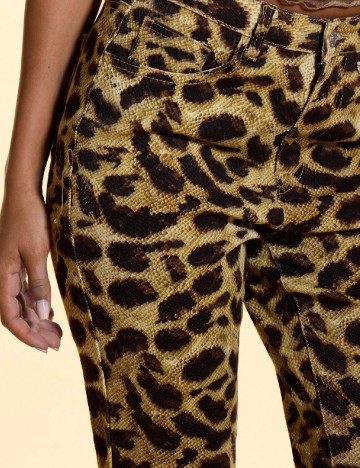 Lant pentru pantaloni Musera, animal print